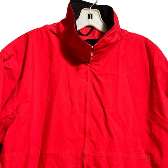 Land's End Red Hoody Jacket - Picture 2 of 7